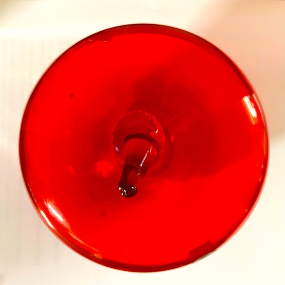 Pilgrim glass Vintage hand blown red apple paperweight excellent condition - Picture 4 of 8